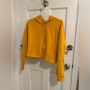 H&M Cropped Hoodie Sweatshirt